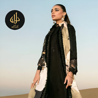 3PC UNSTITHCED RAYON WITH COTTON DUPATTA