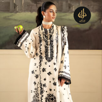 3PC UNSTITCHED RAYON WITH KOTA CHECKS DUPATTA