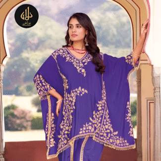 2PC STITCHED CHINON KAFTAN