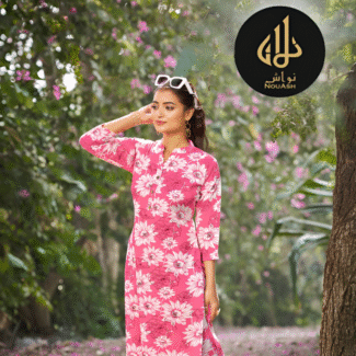 ROSE 2PC RAYON CO ORD SET PRINTED (LARGE)