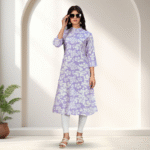 LIGHT PURPLE 1 PC KURTI SET