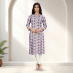 PURPLE 1 PC KURTI SET